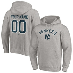 MLB New York Yankees Cooperstown Winning Streak Alternate Personalized Name & Number Pullover Hoodie