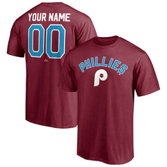 MLB Philadelphia Phillies Cooperstown Winning Streak Alternate Personalized Name & Number T-Shirt