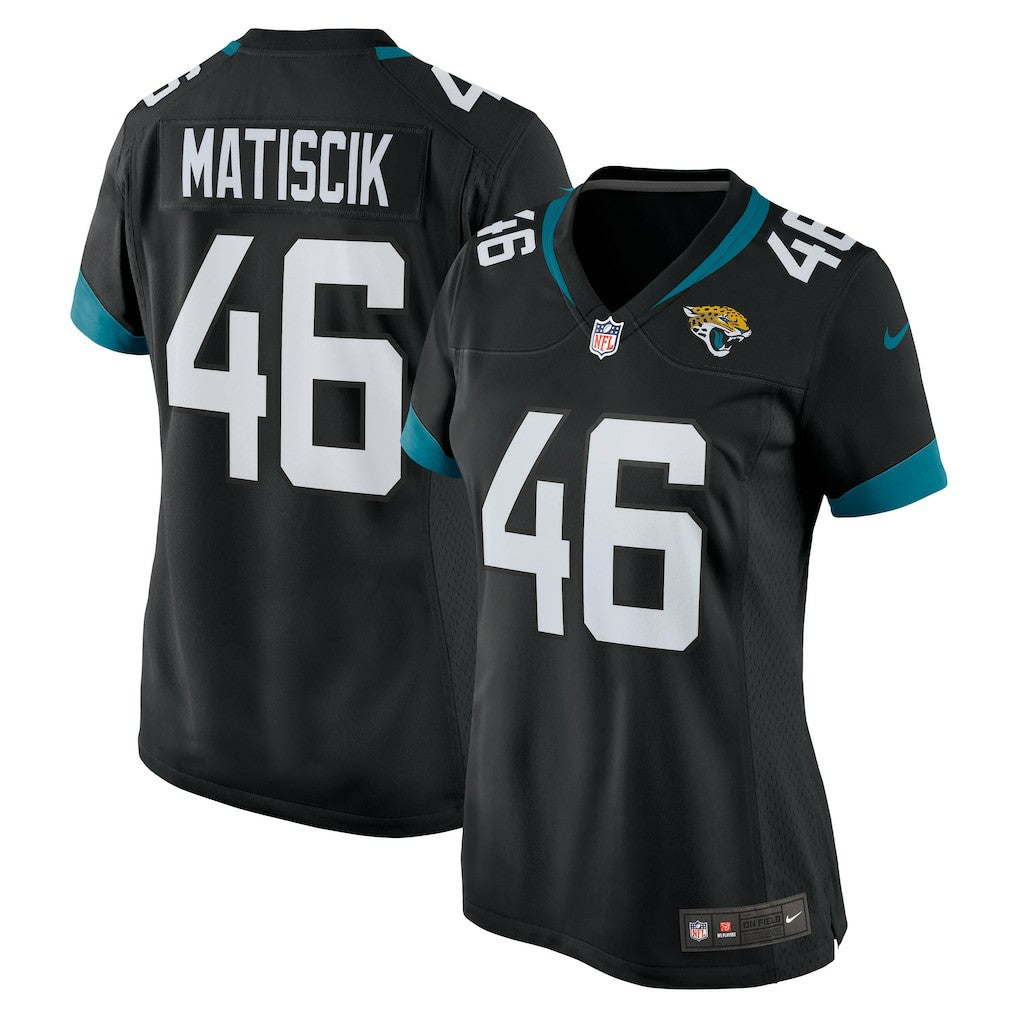 Ross Matiscik  Women's Game Jersey - Jacksonville Jaguars