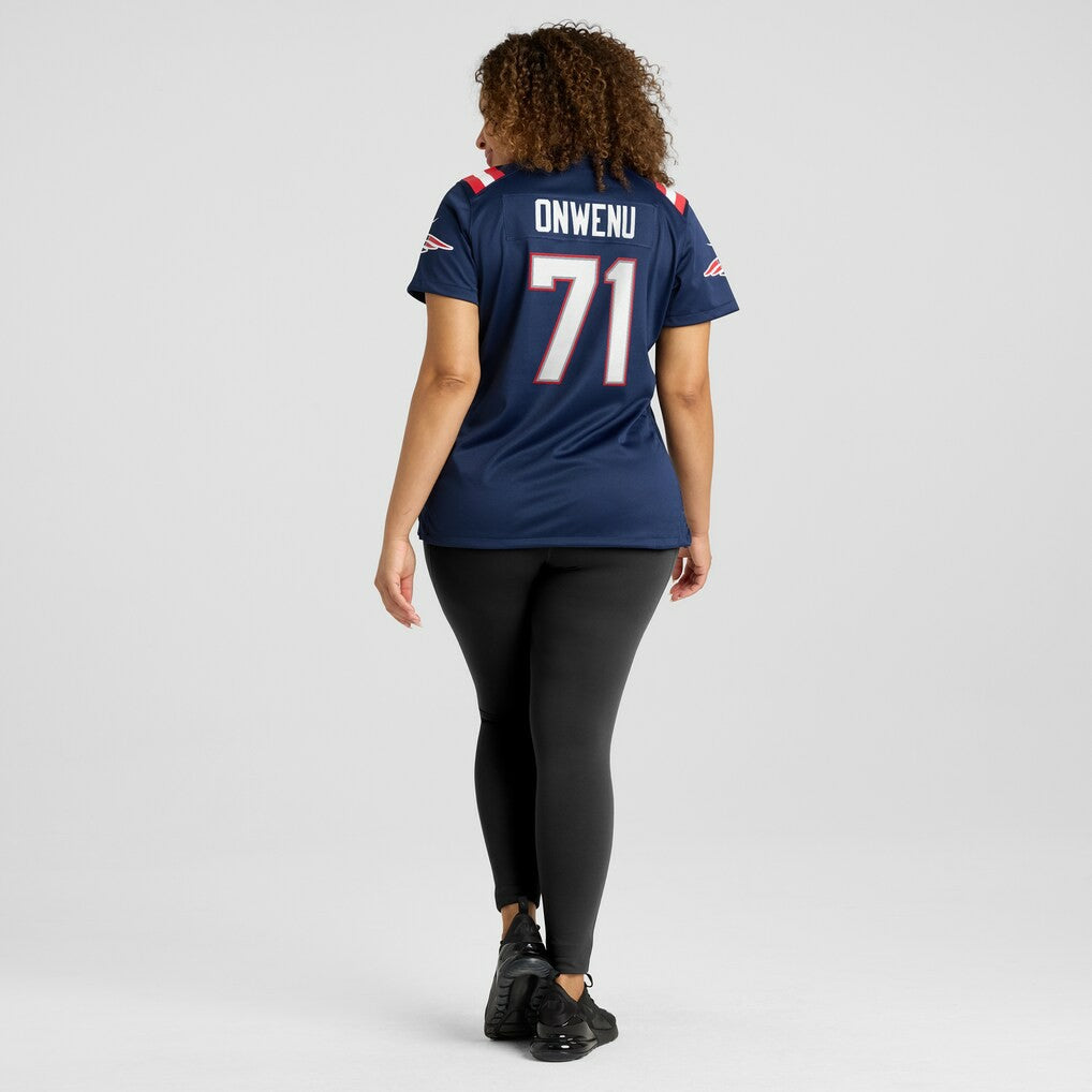 Mike Onwenu  Women's Game Jersey - New England Patriots