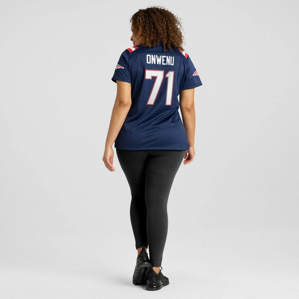 Mike Onwenu  Women's Game Jersey - New England Patriots
