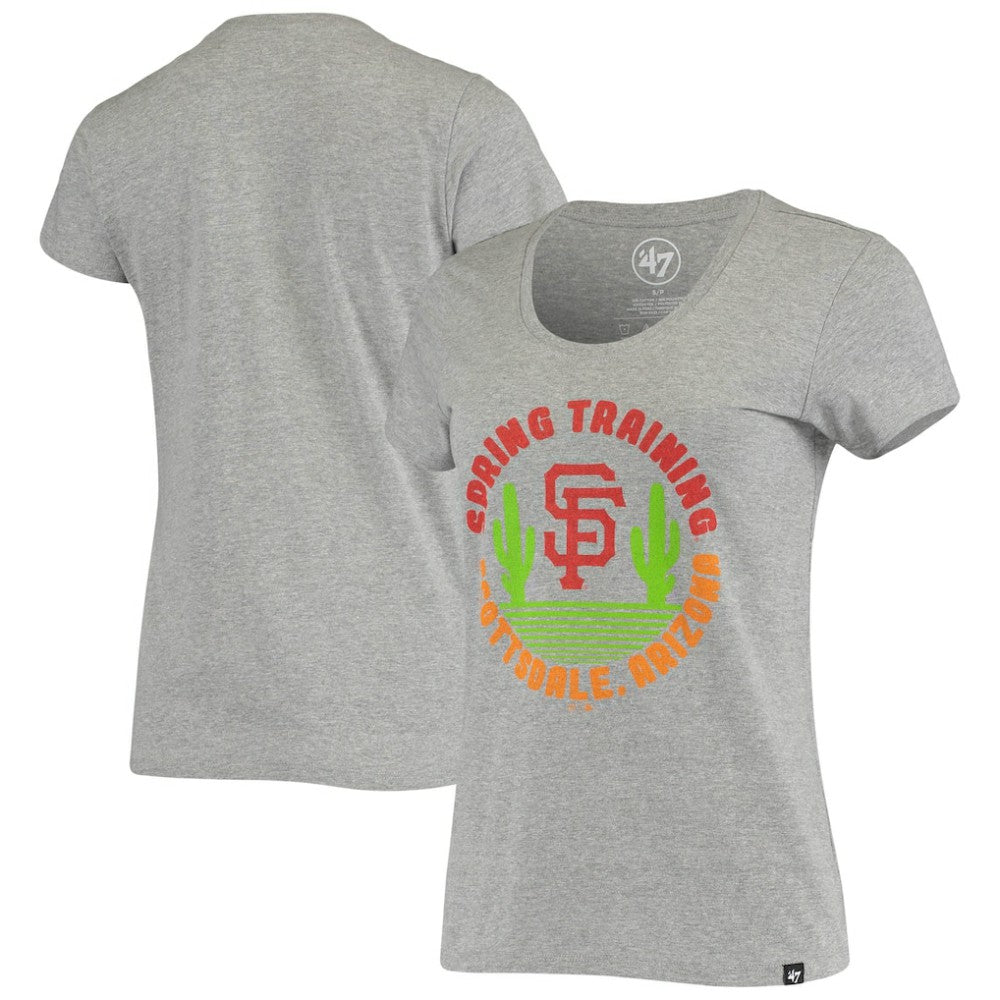 MLB San Francisco Giants '47 Women's Spring Training Cactus Circle Scoop Neck T-Shirt