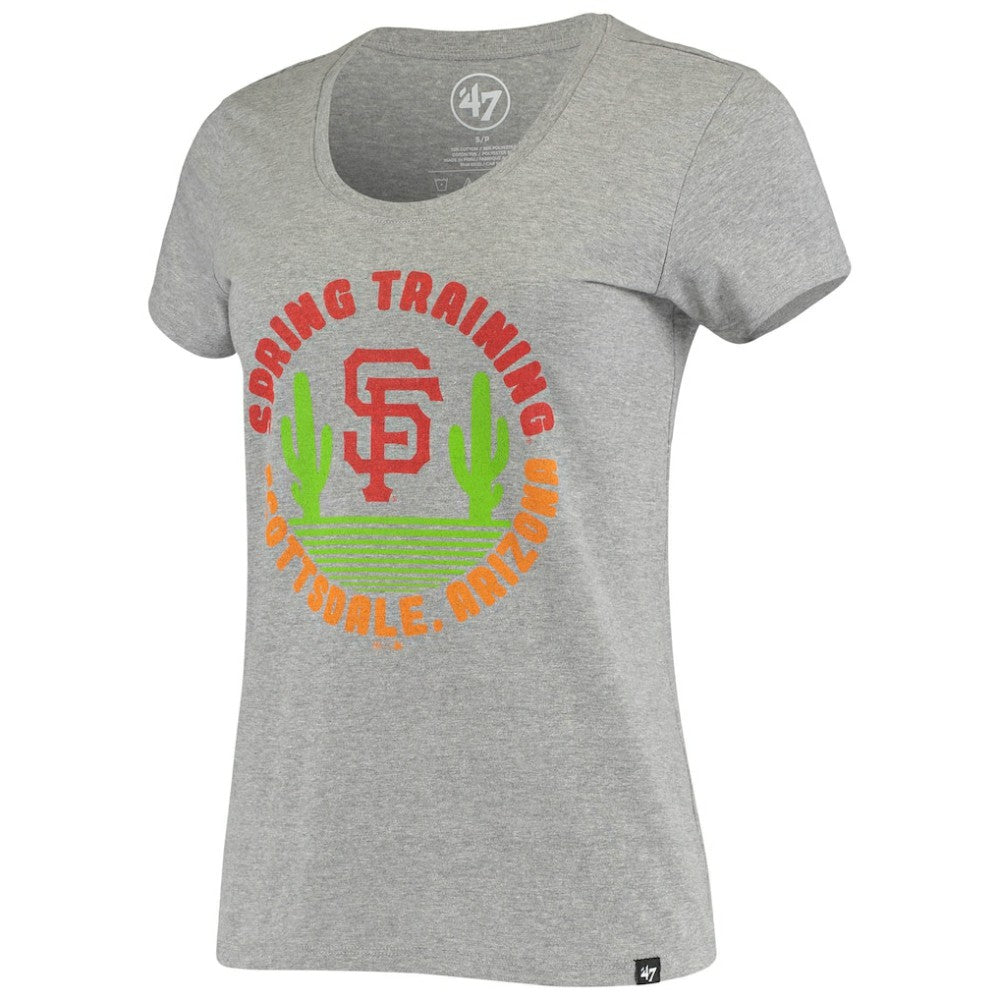 MLB San Francisco Giants '47 Women's Spring Training Cactus Circle Scoop Neck T-Shirt