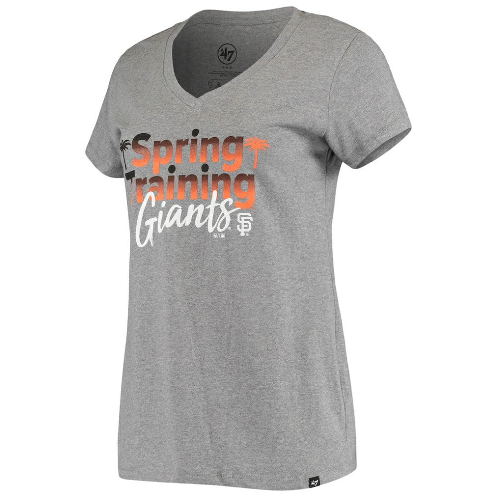 MLB San Francisco Giants '47 Women's Spring Training Fade V-Neck T-Shirt