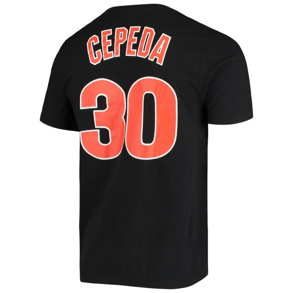MLB Orlando Cepeda San Francisco Giants Nike Name & Number T-Shirt