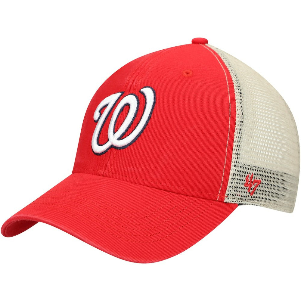MLB Washington Nationals '47 Flagship Washed MVP Trucker Snapback Hat
