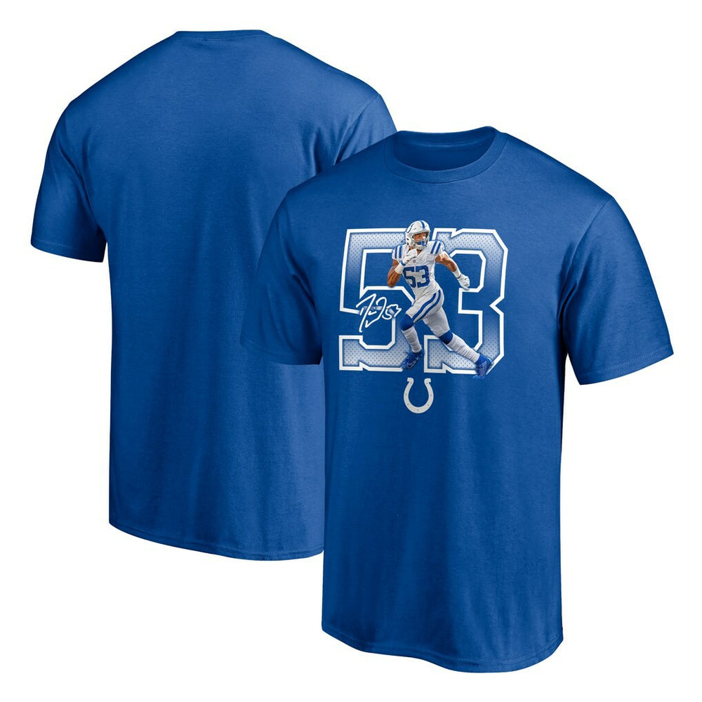 Shaquille Leonard  Powerhouse Player Graphic T-Shirt - Indianapolis Colts