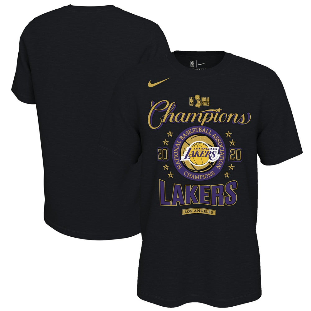 NBA Los Angeles Lakers 2020 NBA Finals Champions Locker Room T-Shirt