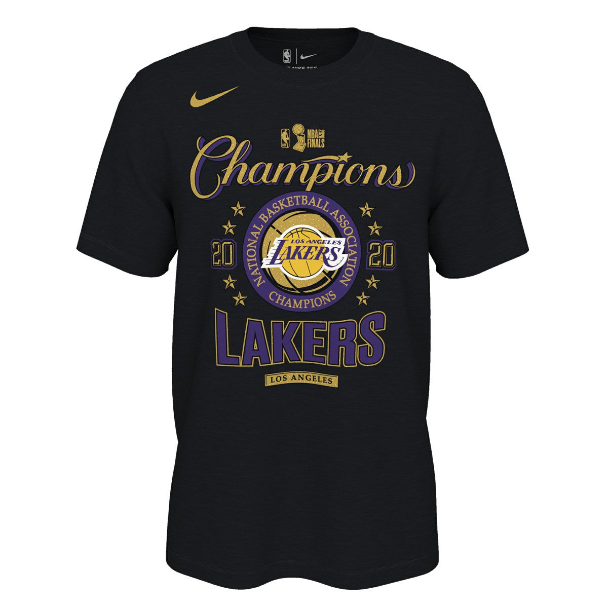 NBA Los Angeles Lakers 2020 NBA Finals Champions Locker Room T-Shirt