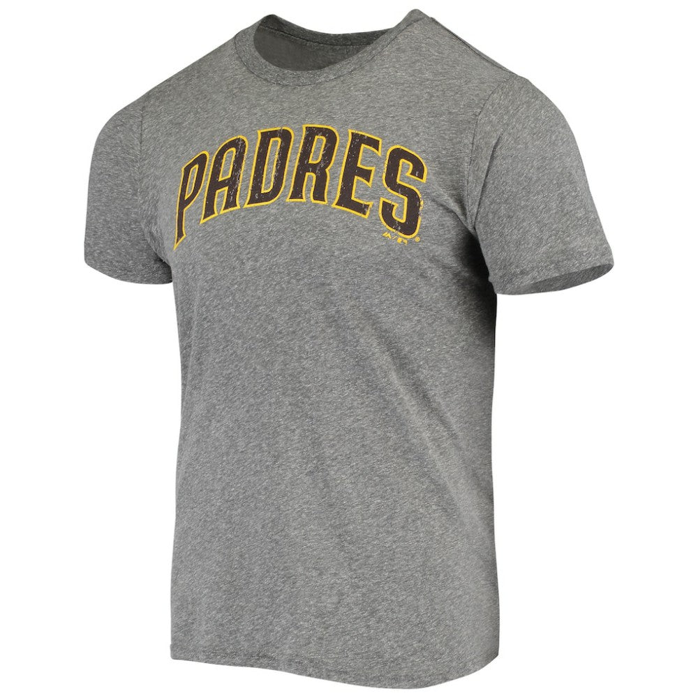 MLB Fernando Tatis Jr. San Diego Padres Majestic Threads Name & Number Tri-Blend T-Shirt