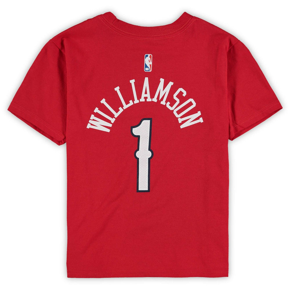 NBA Zion Williamson New Orleans Pelicans Jordan Brand Preschool Statement Edition Name & Number T-Shirt