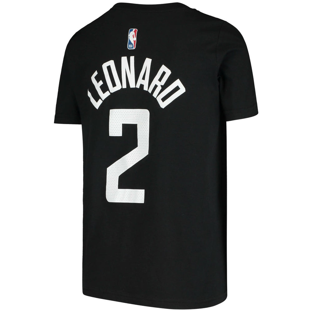 NBA Kawhi Leonard LA Clippers Jordan Brand Youth Statement Edition Name & Number T-Shirt