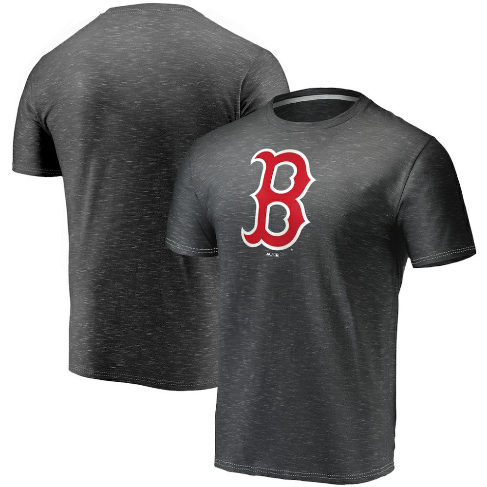 MLB Boston Red Sox Fanatics Official Logo Space Dye T-Shirt