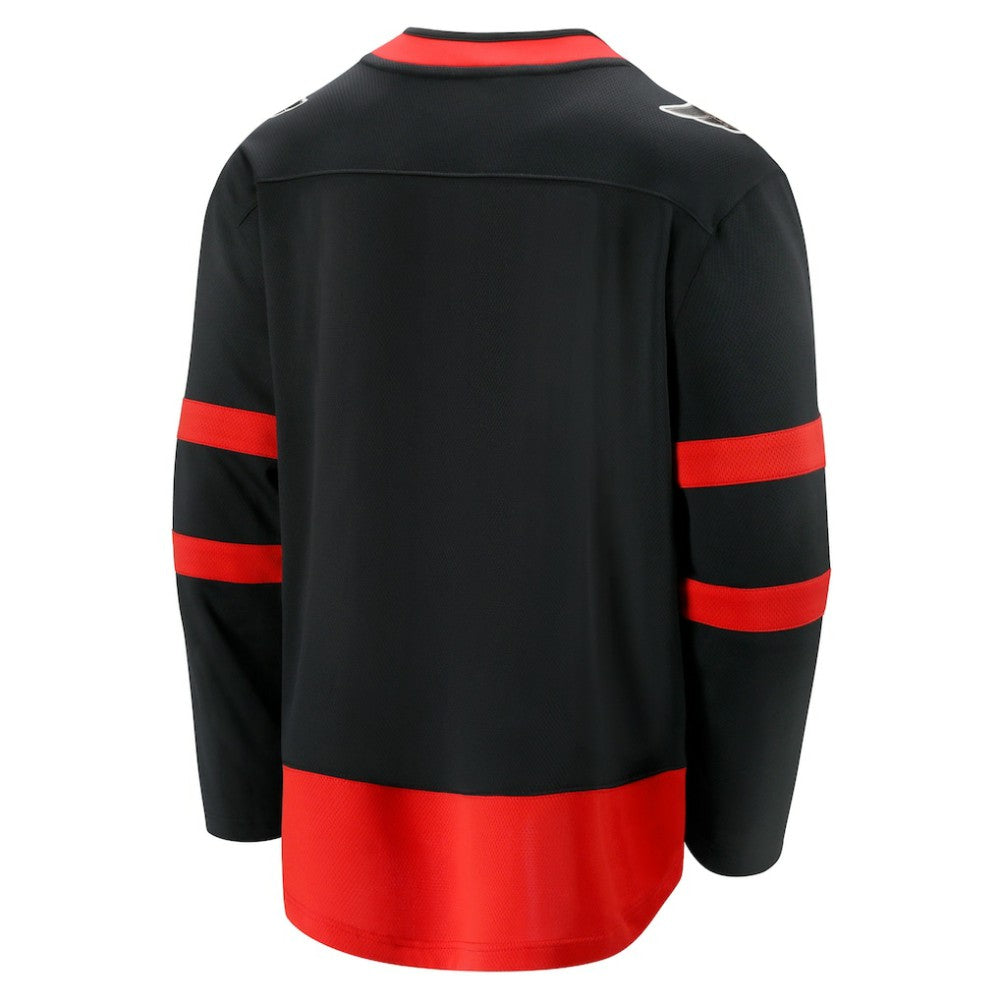 NHL Black Ottawa Senators Fanatics Home Breakaway Jersey
