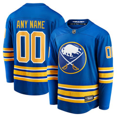 NHL Royal Buffalo Sabres Fanatics Home Breakaway Custom Jersey
