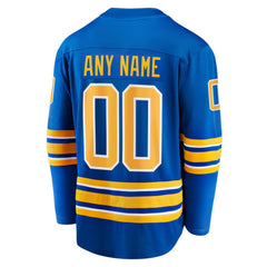 NHL Royal Buffalo Sabres Fanatics Home Breakaway Custom Jersey