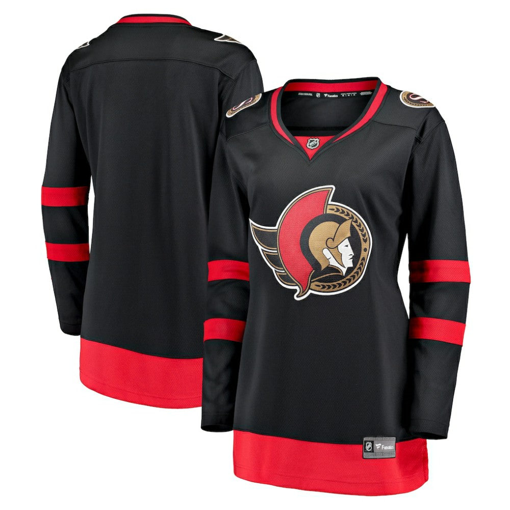 NHL Black Ottawa Senators Fanatics Women's Home Breakaway Jersey
