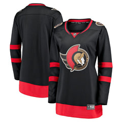 NHL Black Ottawa Senators Fanatics Women's Home Breakaway Jersey