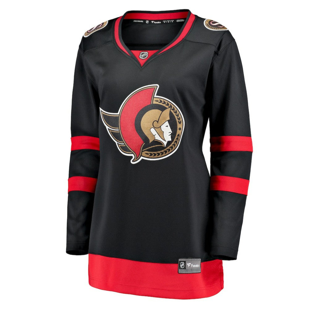 NHL Black Ottawa Senators Fanatics Women's Home Breakaway Jersey