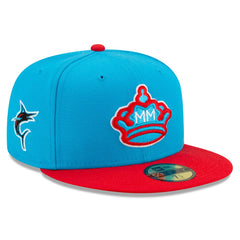 MLB Miami Marlins New Era 2021 City Connect 59FIFTY Fitted Hat