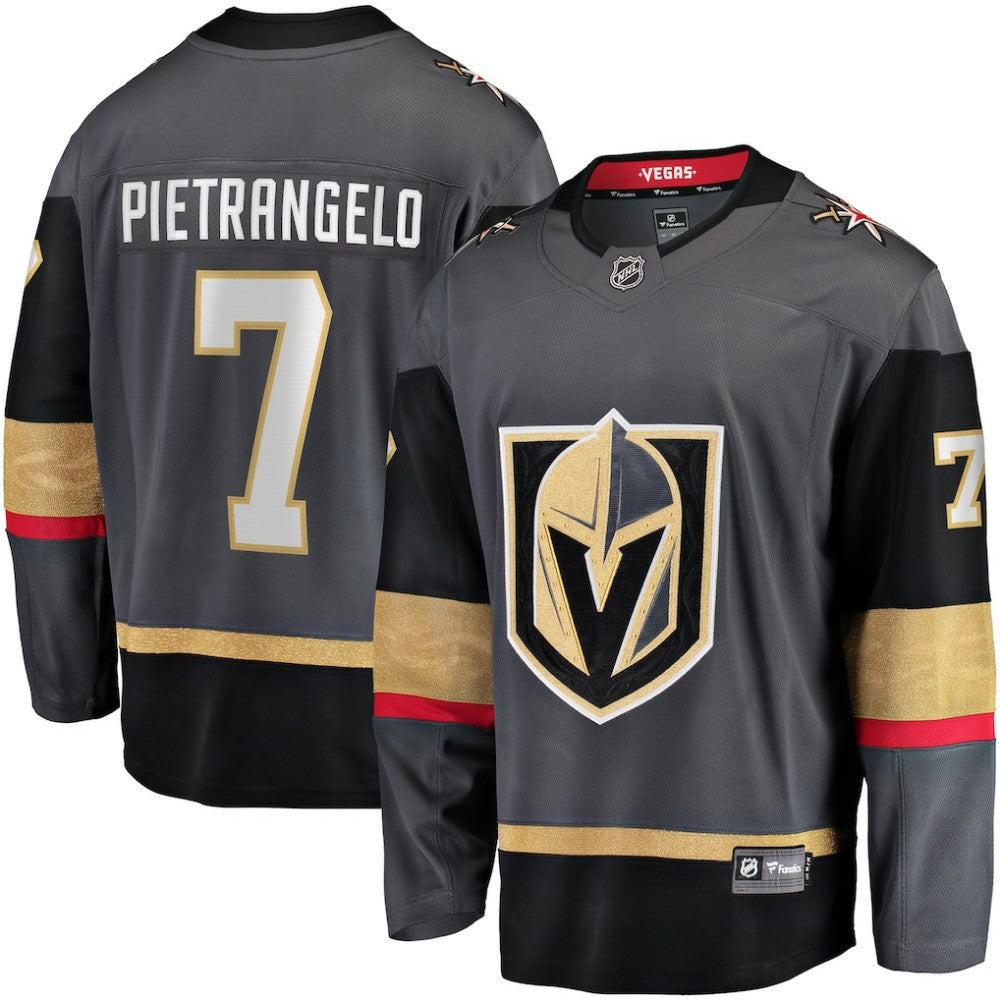 NHL Black Alex Pietrangelo Vegas Golden Knights Fanatics Breakaway Player Jersey