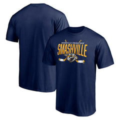 NHL Navy Nashville Predators Core Hometown T-Shirt