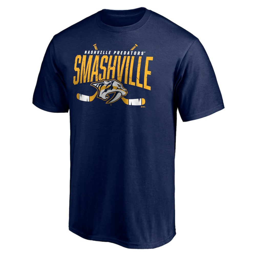NHL Navy Nashville Predators Core Hometown T-Shirt