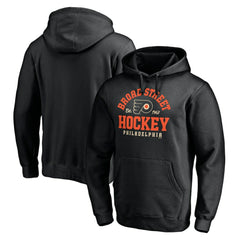NHL Black Philadelphia Flyers Varsity Collection Pullover Hoodie