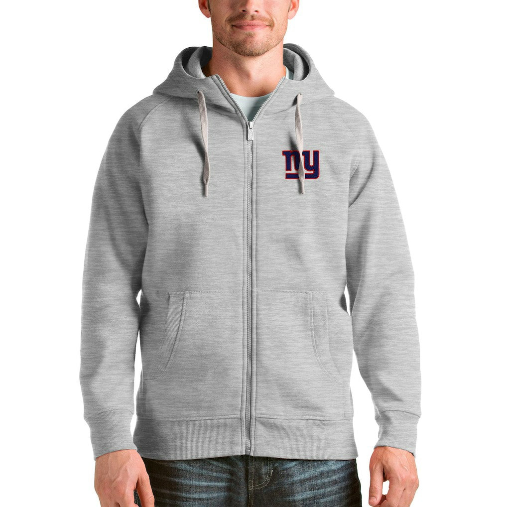 Antigua Victory Full-Zip Hoodie - New York Giants