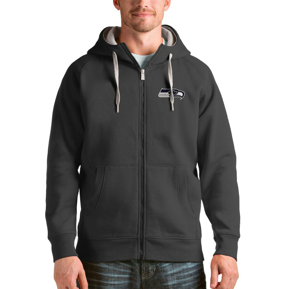 Antigua Victory Full-Zip Hoodie - Seattle Seahawks