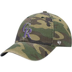 MLB Colorado Rockies '47 Team Clean Up Adjustable Hat