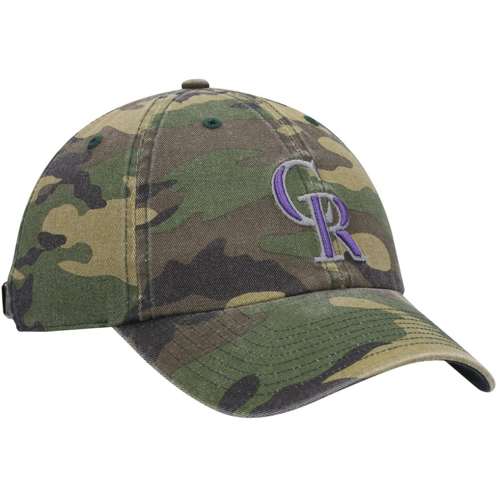 MLB Colorado Rockies '47 Team Clean Up Adjustable Hat