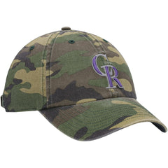 MLB Colorado Rockies '47 Team Clean Up Adjustable Hat