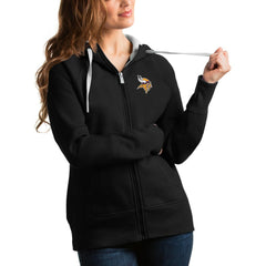Antigua Women's Victory Full-Zip Hoodie - Minnesota Vikings