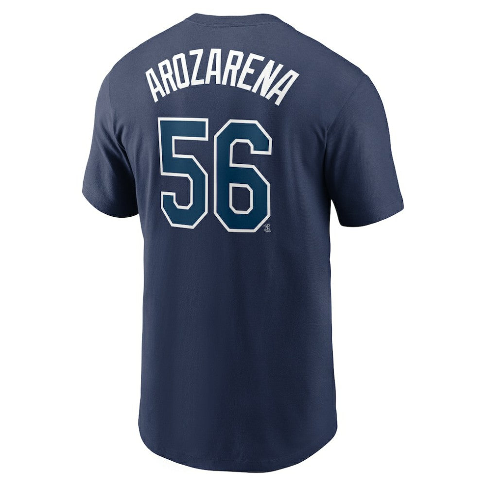 MLB Randy Arozarena Tampa Bay Rays Nike Name & Number T-Shirt