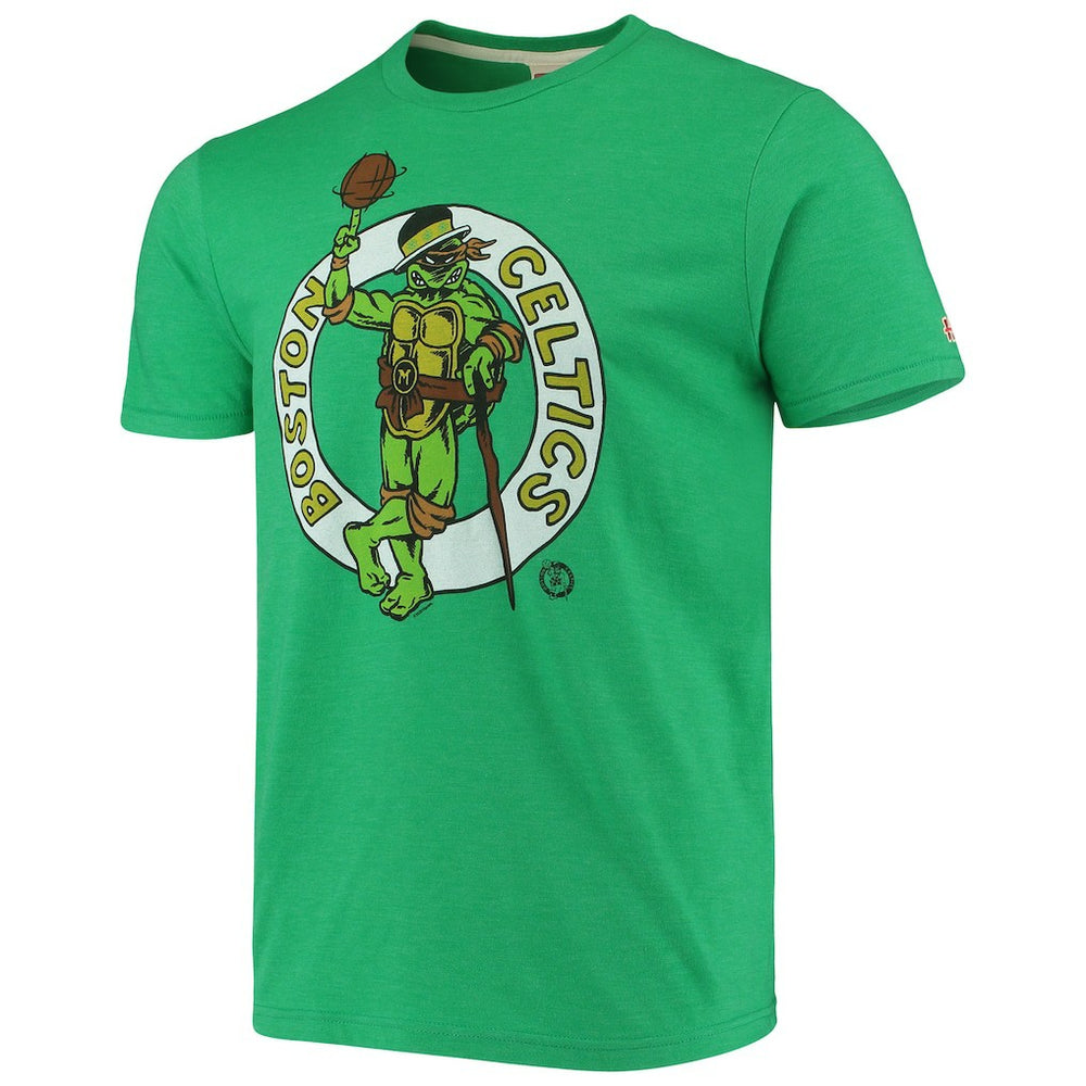 NBA Boston Celtics Homage NBA x Teenage Mutant Ninja Turtles Tri-Blend T-Shirt