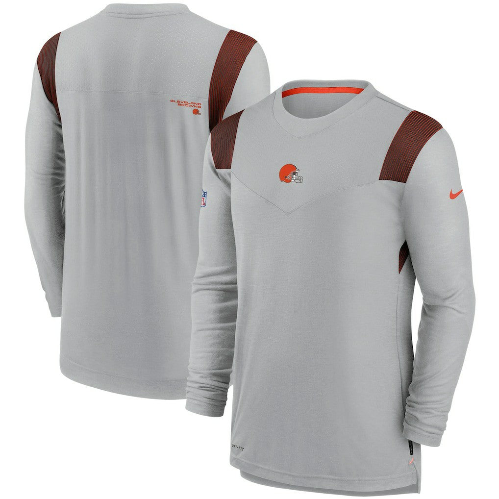 Sideline Player UV Performance Long Sleeve T-Shirt - Cleveland Browns