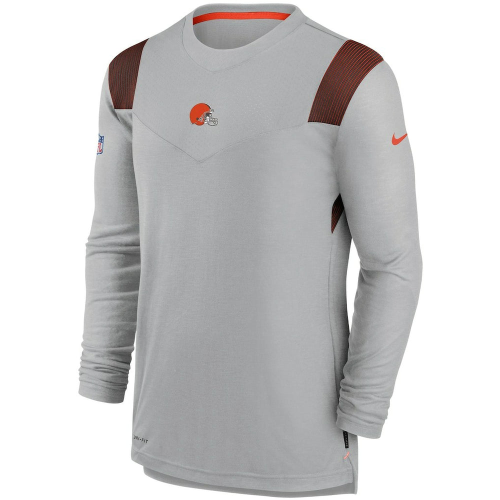 Sideline Player UV Performance Long Sleeve T-Shirt - Cleveland Browns