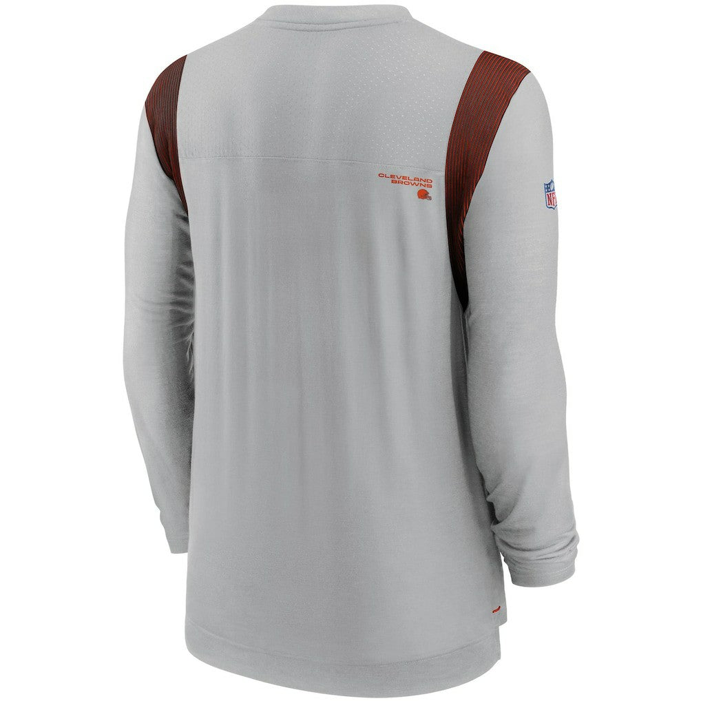 Sideline Player UV Performance Long Sleeve T-Shirt - Cleveland Browns