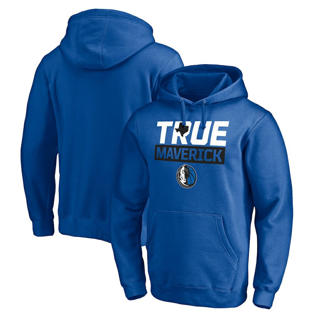 NBA Dallas Mavericks Post Up Hometown Collection Fitted Pullover Hoodie sale