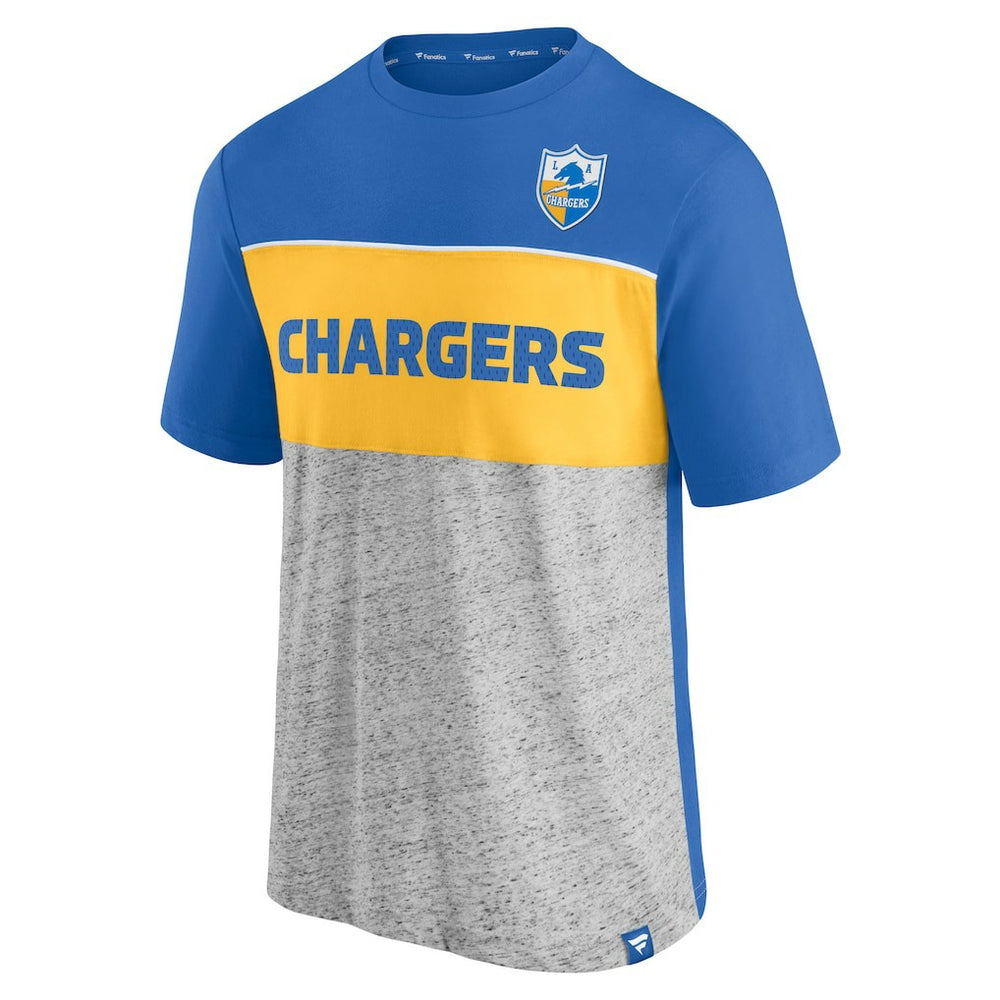 Throwback Colorblock T-Shirt - Los Angeles Chargers