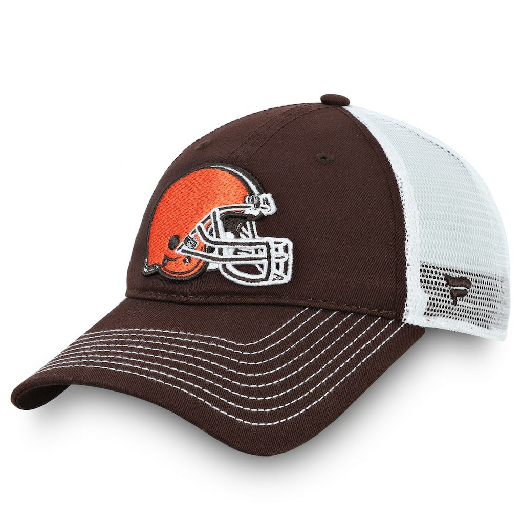Fundamental Trucker Unstructured Adjustable Hat - Cleveland Browns