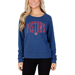 NBA Detroit Pistons Concepts Sport Women's Mainstream Terry Long Sleeve Top sale