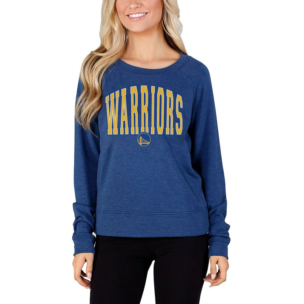NBA Golden State Warriors Concepts Sport Women's Mainstream Terry Long Sleeve Top sale
