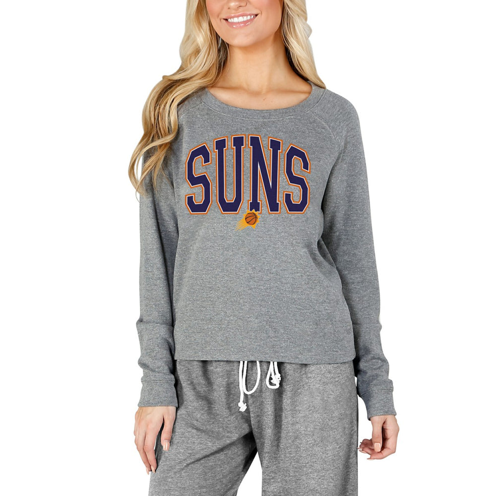 NBA Phoenix Suns Concepts Sport Women's Mainstream Terry Long Sleeve Top