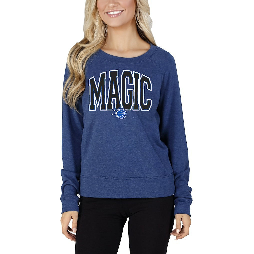 NBA Orlando Magic Concepts Sport Women's Mainstream Terry Long Sleeve Top