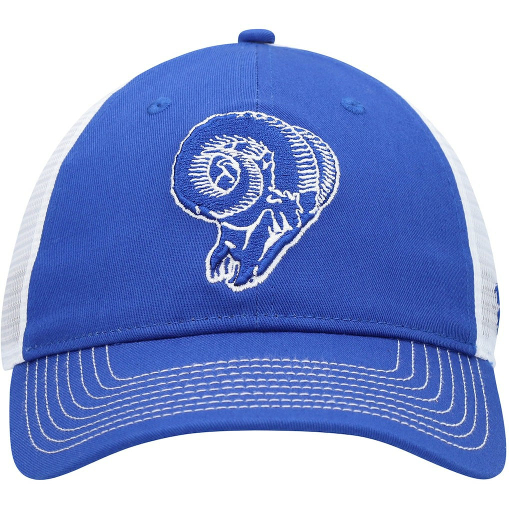 Fundamental Vintage Trucker Unstructured Adjustable Hat - Los Angeles Rams