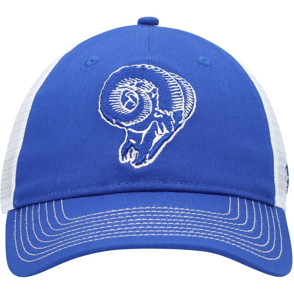 Fundamental Vintage Trucker Unstructured Adjustable Hat - Los Angeles Rams