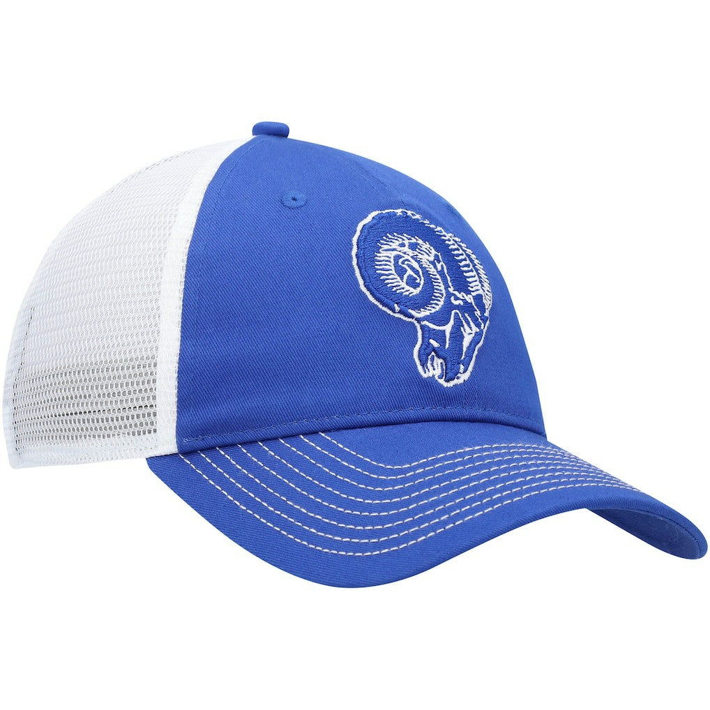 Fundamental Vintage Trucker Unstructured Adjustable Hat - Los Angeles Rams