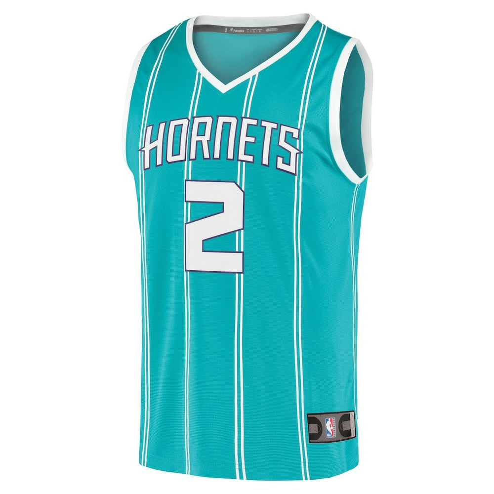 NBA LaMelo Ball Charlotte Hornets Fast Break Replica Jersey Teal